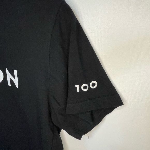 Peloton Century 100 Black Short Sleeve Tee XS - Picture 5 of 10
